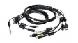 CBL0108 KVM Cable, USB/Audio, 1.8m