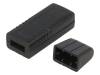 KM-205 BK Корпус: для USB; Х:20мм; Y:66мм; Z:12мм; ABS; черный