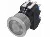 1241.6924.1124000, Переключатель: антивандальный; Пол: 2; DPDT; 3A/250ВAC; IP67; O19мм, Schurter