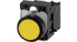 3SU1100-0AB30-1BA0 SIRIUS Act Push-Button Complete Plastic, Yellow, Yellow