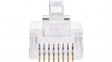 CCGP89300TP [10 шт] RJ45 Plug, CAT5, UTP, Solid Cable, Pack of 10 pieces