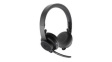 981-000914 Headset, Zone, Stereo, On-Ear, 13kHz, Bluetooth, Black
