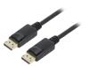 CD0100 Кабель; DisplayPort 1.2,HDCP; вилка DisplayPort,с обеих сторон
