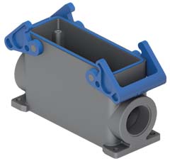 TAPH 24.40, Surface mounting housings with 2 levers, ILME