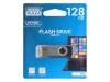 UTS2-1280K0R11, Флешка; USB 2.0; 128ГБ; черный; Считывание:20МБ/с; Запись:5МБ/с, GOODRAM