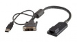 MPUIQ-VMCDV KVM Cable, RJ45/USB, 356mm