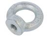 NZU10 Lifting eye nut; eye; M10; steel; Plating: zinc; DIN: 582; 25mm