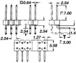 RS-1X36-T1-7/3MM Male connector 90deg. male 36