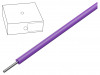 46407 Провод; SiD; однопров; Cu; 0,75мм2; силикон; фиолетовый; -60?180°C