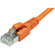 653759 Patch cable RJ45 Cat.6<sub>A</sub> S/FTP 1.5 m оранжевый