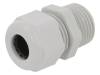 1.209.1200.70 Кабельный ввод; NPT1/2"; IP68; Мат-л: полиамид; светло-серый