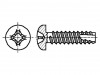 1381644 Винт; 4,2x16; Головка: цилиндрическая; Phillips; закаленная сталь