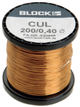 CUL 200/0,85 [200 г], Enamelled copper wire PUR 0.58 mm2 0.85 mm, BLOCK
