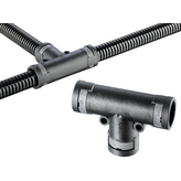 BVTR-171717, T piece fitting black 3 x NW17, PMA AG (Cable protection)