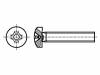 3056366 Винт; M8x10; Головка: цилиндрическая; Шлиц: Phillips; сталь; цинк