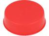 14900 Заглушка; Корпус: красный; Внешн.диам:95мм; H:40мм; Мат-л: ПВД