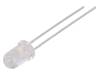 LL-504WC2E-W6-3TC LED; 5мм; белый теплый; 14000-20000мкд; 15°; Поверхность: выпуклая