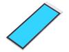 DE LP-507-B Подсветка; DE130; LED; Разм: 86,3x30,48x2,5мм; голубой; 120кд/м2