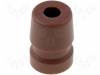 AC-GROMMET-BRN, Амортизатор; для разъемов Jack, для разъемов XLR; коричневый, Amphenol