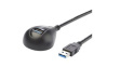 USB3SEXT5DKB Extension Cable USB-A Plug - USB-A Socket 1.5m USB 3.0 Black
