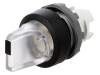 1SFA611216R1108 Переключатель: поворотный; 2; 22мм; прозрачный; Подсвет: MLB-1