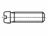 B3X16/BN404 Винт; M3x16; Головка: цилиндрическая; Шлиц: прямой; сталь; цинк