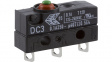 DC3C-A1AA Micro switch 0.1 A Plunger Snap-action switch 1 change-over (CO)
