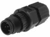 LTW12P-05BMMA-SL8001, Вилка; М12; PIN:5; "папа"; код A-DeviceNet / CANopen; на провод, Amphenol