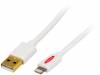 31035 Кабель; USB 2.0; вилка USB A, вилка Apple Lightning; 3м