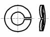 1276697 Шайба; пружинная; M6; D=6,1мм; h=2мм; сталь; Покрытие: цинк; BN:769