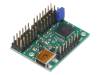 MINI MAESTRO 12-CHANNEL (ASSEMBLED), Контроллер; USB-UART; Каналы:12; 279x361мм; 5?16ВDC; 1?333Гц; 7,3г, POLOLU