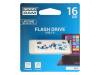 UCL2-0160W0R11, Флешка; USB 2.0; 16ГБ; белый; Считывание:20МБ/с; Запись:5МБ/с, GOODRAM