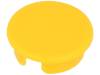 A4110004, Заглушка; ABS; желтый; распорным стержнем; Форма: круглая, OKW