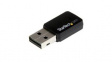 USB433WACDB Mini USB Dual Band Wireless-AC Adapter, 2.4 GHz/5 GHz, USB 2.0