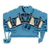 1706070000, ZDU 2.5-2/4AN BL terminal block blue 0.5...4 mm2, Weidmuller