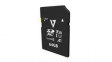 VPSD64GV30U3 Memory Card 64GB, SDXC, 95MB/s, 30MB/s
