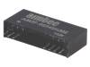 AM2F-0524SH30Z, Преобразователь: DC/DC; 2Вт; Uвх:4,5?5,5В; 24ВDC; Iвых:83мА; SIP12, AIMTEC