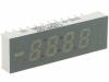 CA25-12GWA Дисплей: LED; 7-сегментный; 6,2мм; зеленый; 3-10,5мкд; анод; 0,244"
