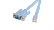 DB9CONCABL6 Cisco Console Management Router Cable RJ45 - D-SUB 9-Pin Socket Blue