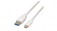 11.99.9011 USB Cable USB-A Plug - USB-C Plug 1m White