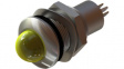 532-111-75 LED Indicator, yellow, 110 VAC, 9 mA