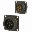 MS3112E-14-12P Appliance plug with flange