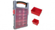 RND 600-00166 Plastic Storage Box with Removable Bins,340x55x200mm