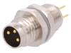 T4042014031-000 Разъем: M8; "папа"; PIN:3; на панель, гайка сзади; гнездо; 60В; IP67