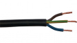 CABLE-EL3X150 Mains cable,   3 x1.5 mm2, Black
