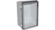 CHDX8-327C X8 Heavy Duty Hinged Enclosure, ABS, Transparent Lid, 200 x 300 x 150 mm, IP66/6