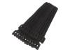 MGT-150/BK-SET, Стяжка-липучка; L:150мм; W:10мм; черный; 20шт; Oмакс:36мм, Kai Suh Suh (KSS)