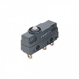 V4NCST7, Micro switch 5 A Plunger Snap-action switch 1 change-over (CO), SAIA-BURGESS