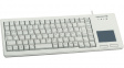 G84-5500LUMDE-0 XS Touchpad Keyboard DE / AT USB Grey