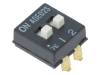 1825058-1, Переключатель: DIP-SWITCH; Пол: 2; SPST; 0,1A/24ВDC; Подсвет: нет, TE Connectivity